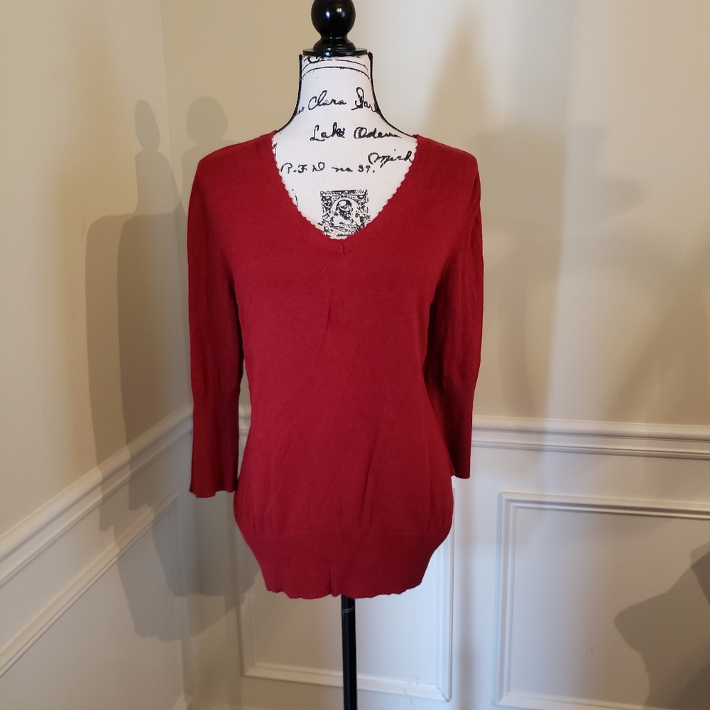Lightweight V- Neck Sweater